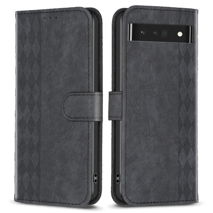 Smartphone Case For Google Pixel 7 Pro 5G Wallet Imprinting Pattern Stand Mobile Cover