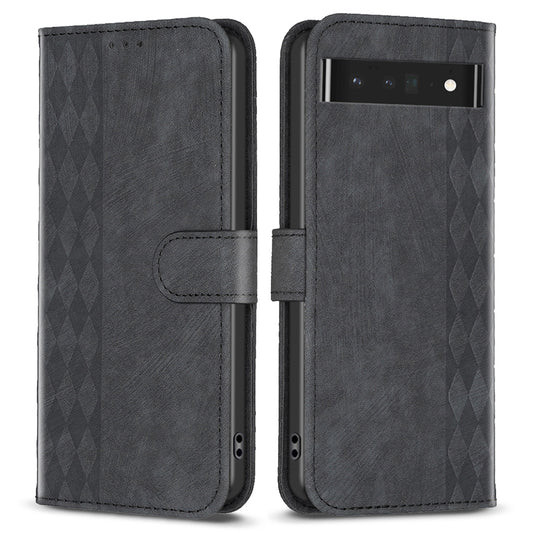 Smartphone Case For Google Pixel 7 Pro 5G Wallet Imprinting Pattern Stand Mobile Cover