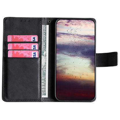 For Samsung Galaxy F14 5G Skin-touch Feeling Phone Case Crocodile Texture Wallet Stand PU Leather Cover