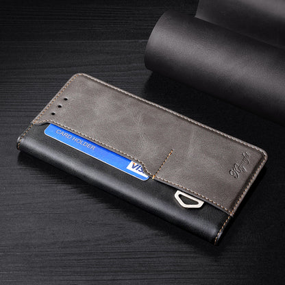 For Samsung Galaxy F14 5G PU Leather Cover Contrast Color Wallet Stand Flip Phone Case