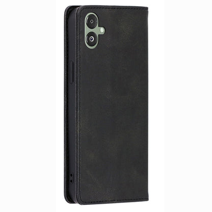 For Samsung Galaxy F14 5G Calf Texture Mobile Phone Protector Case Stand Leather Wallet Cover