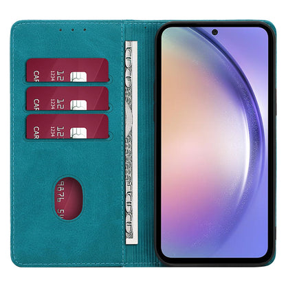 For Samsung Galaxy F14 5G Calf Texture Mobile Phone Protector Case Stand Leather Wallet Cover