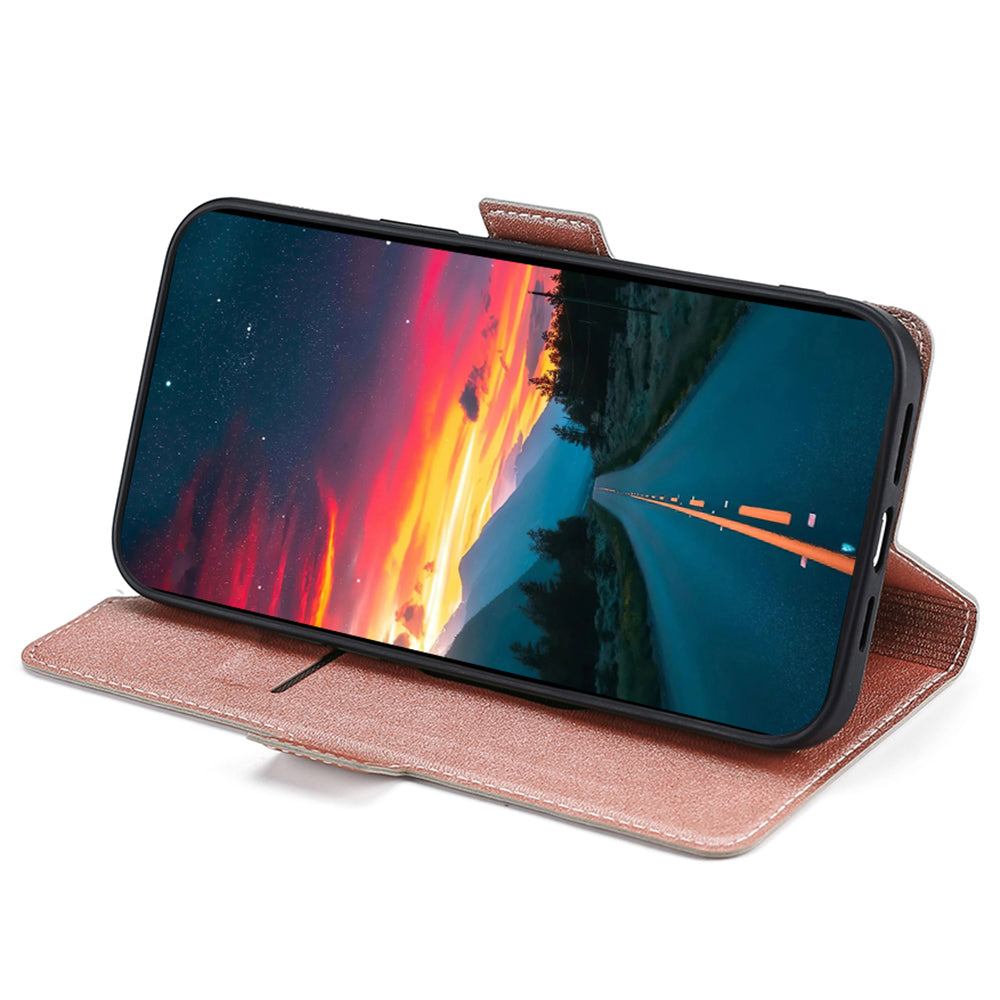 For Samsung Galaxy F14 5G PU Leather Phone Stand Cover Flip Case Card Holder Protection Shell