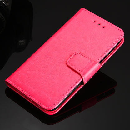 For Samsung Galaxy F14 5G Textured PU Leather Phone Case Wallet Stand Flip Cover