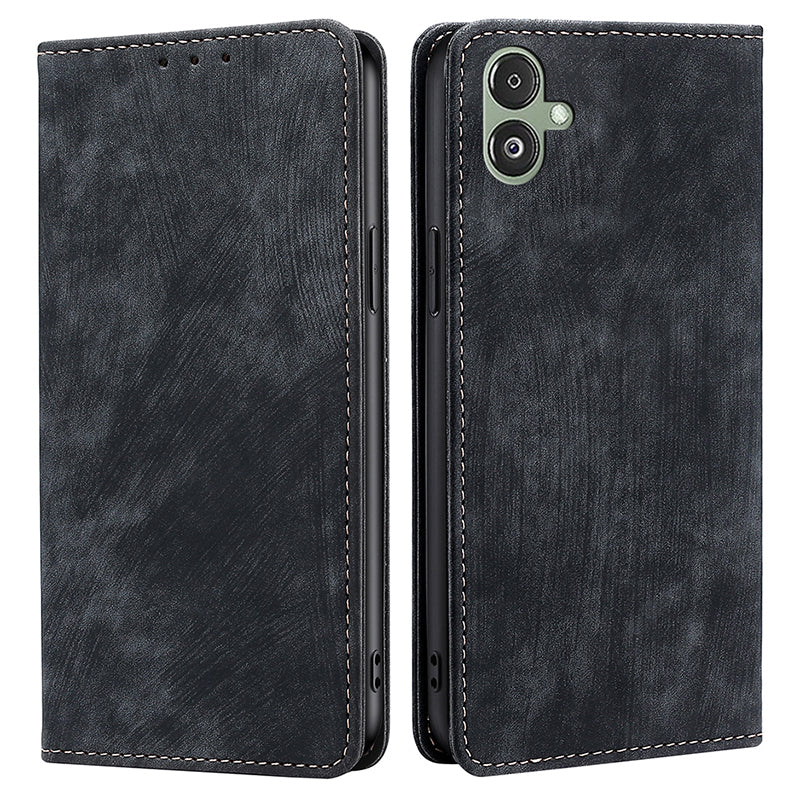 Wallet Case for Samsung Galaxy F14 5G RFID Blocking PU Leather Stand Phone Cover