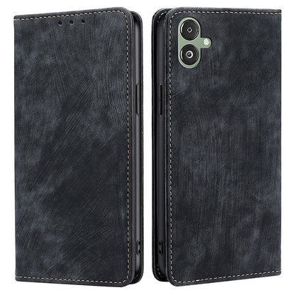 Wallet Case for Samsung Galaxy F14 5G RFID Blocking PU Leather Stand Phone Cover