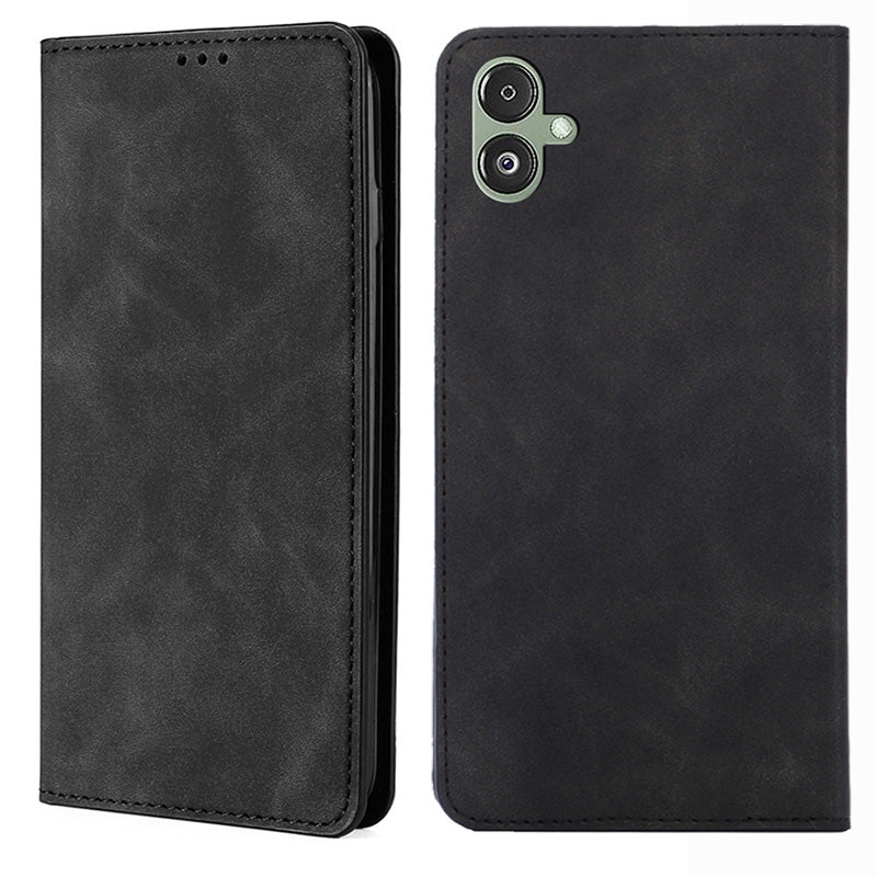 For Samsung Galaxy F14 5G Card Slots Stand Cover PU Leather Skin-touch Phone Case