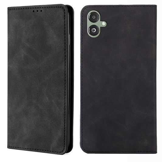 For Samsung Galaxy F14 5G Card Slots Stand Cover PU Leather Skin-touch Phone Case