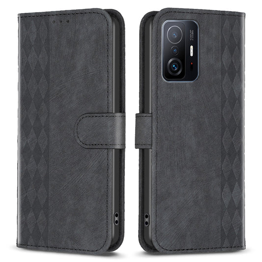 Flip Cover for Xiaomi 11T 5G / 11T Pro 5G Imprinted Pattern Adjustable Stand Wallet Phone Leather Case