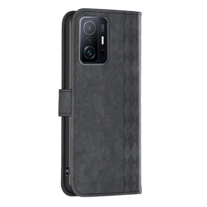 Flip Cover for Xiaomi 11T 5G / 11T Pro 5G Imprinted Pattern Adjustable Stand Wallet Phone Leather Case