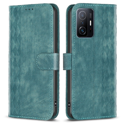 Flip Cover for Xiaomi 11T 5G / 11T Pro 5G Imprinted Pattern Adjustable Stand Wallet Phone Leather Case