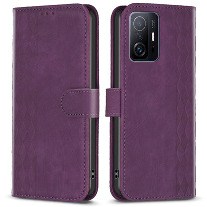 Flip Cover for Xiaomi 11T 5G / 11T Pro 5G Imprinted Pattern Adjustable Stand Wallet Phone Leather Case