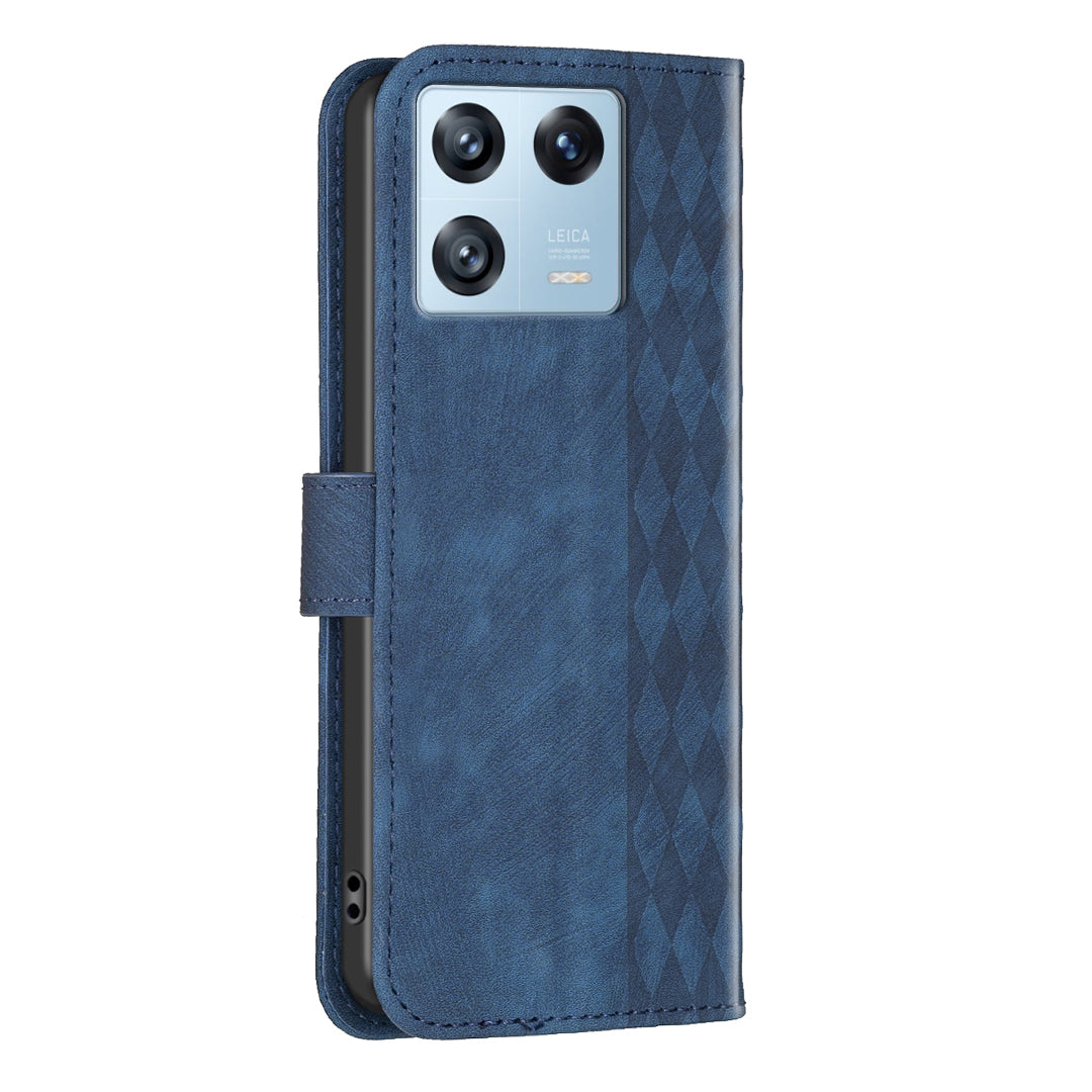For Xiaomi 13 Pro 5G Imprinted Pattern PU Leather Flip Cover Drop Resistant Wallet Phone Case