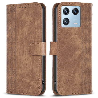 For Xiaomi 13 Pro 5G Imprinted Pattern PU Leather Flip Cover Drop Resistant Wallet Phone Case