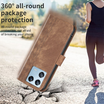 For Xiaomi 13 Pro 5G Imprinted Pattern PU Leather Flip Cover Drop Resistant Wallet Phone Case
