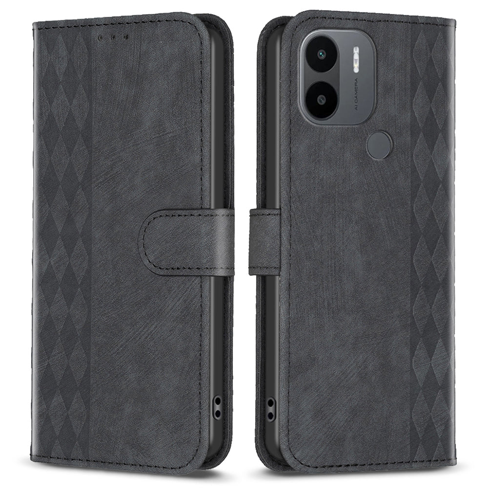 For Xiaomi Redmi A1 / A1+ / A2 / A2+ / Poco C50 Wallet Cover with Stand Imprinted Pattern Phone Leather Case