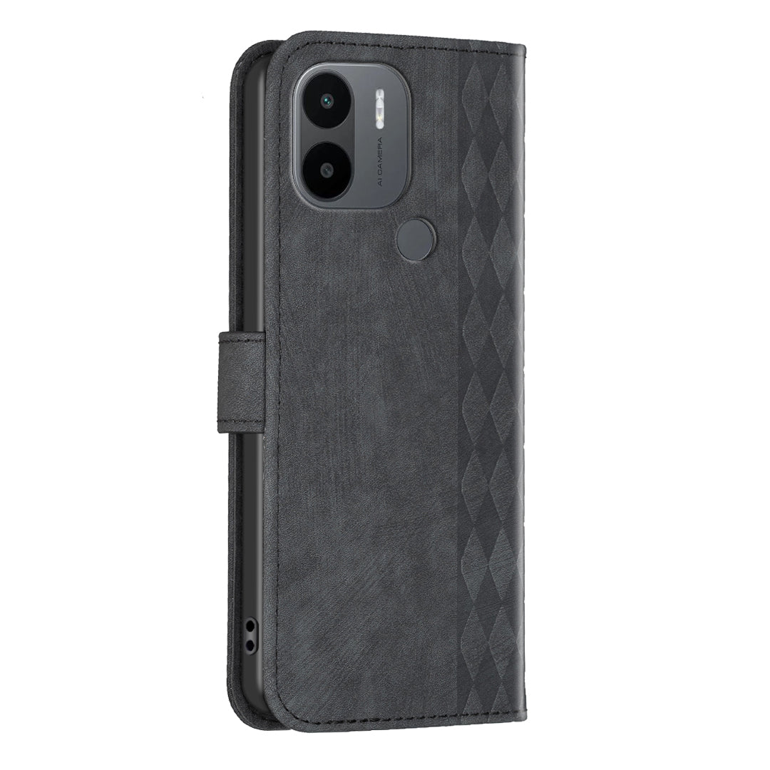 For Xiaomi Redmi A1 / A1+ / A2 / A2+ / Poco C50 Wallet Cover with Stand Imprinted Pattern Phone Leather Case