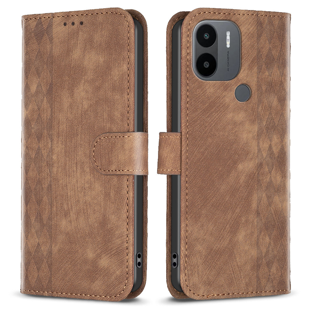 For Xiaomi Redmi A1 / A1+ / A2 / A2+ / Poco C50 Wallet Cover with Stand Imprinted Pattern Phone Leather Case