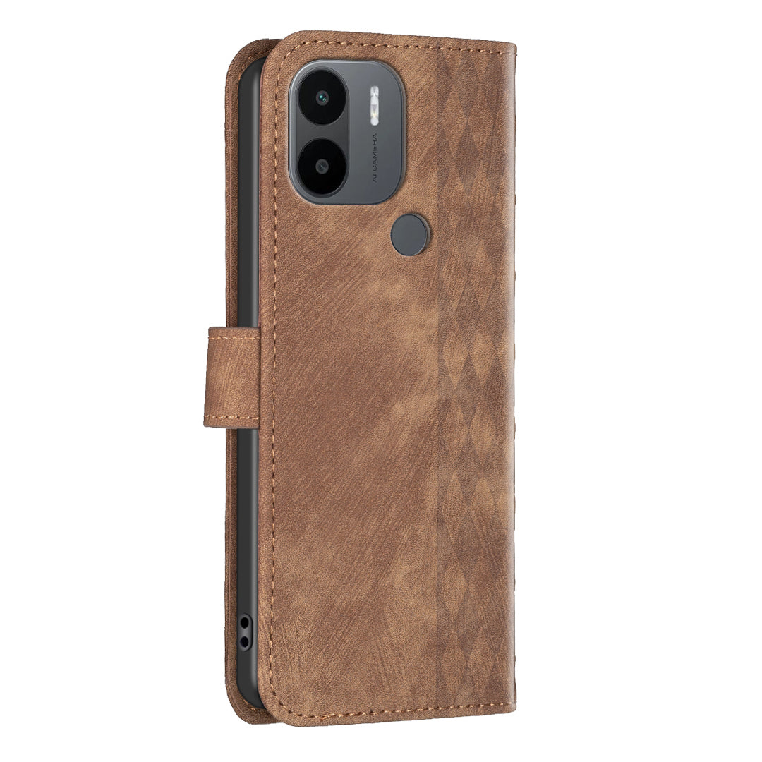 For Xiaomi Redmi A1 / A1+ / A2 / A2+ / Poco C50 Wallet Cover with Stand Imprinted Pattern Phone Leather Case