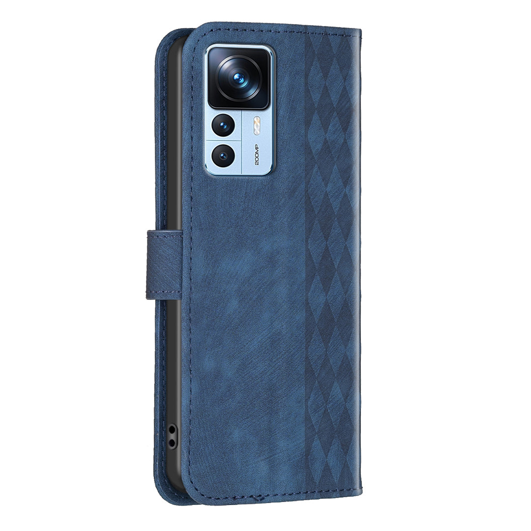 For Xiaomi 12T 5G / 12T Pro 5G / Redmi K50 Ultra Cover Imprinted Pattern Stand Wallet Phone Leather Case