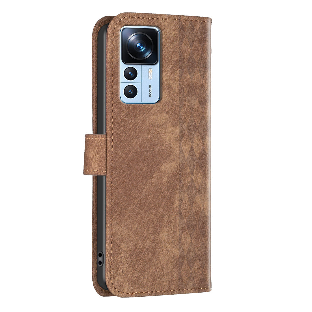 For Xiaomi 12T 5G / 12T Pro 5G / Redmi K50 Ultra Cover Imprinted Pattern Stand Wallet Phone Leather Case
