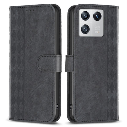 Flip Cover for Xiaomi 13 Shockproof Imprinted Pattern Stand Wallet Full Protection Phone Leather Case