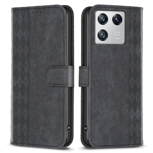 Flip Cover for Xiaomi 13 Shockproof Imprinted Pattern Stand Wallet Full Protection Phone Leather Case