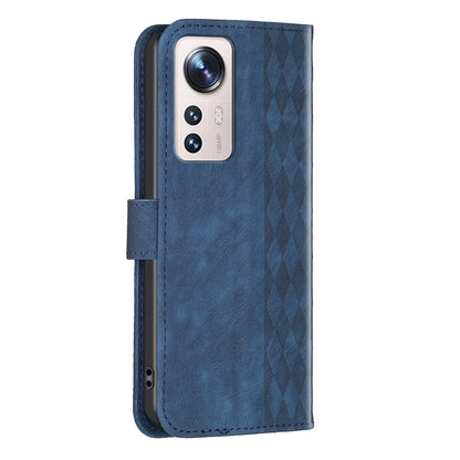 Anti-scratch Flip Cover for Xiaomi 12 Lite 5G Imprinted Pattern Foldable Stand Wallet Phone Leather Case