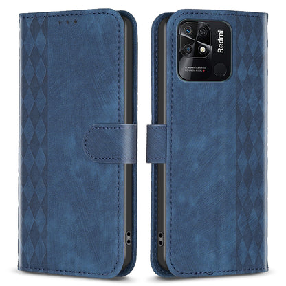 Flip Cover for Xiaomi Redmi 10C 4G Shockproof Imprinted Pattern Stand Wallet Phone Leather Case