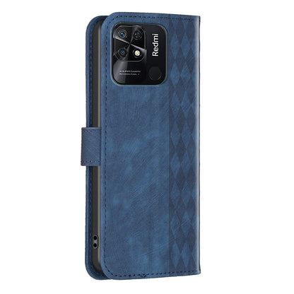Flip Cover for Xiaomi Redmi 10C 4G Shockproof Imprinted Pattern Stand Wallet Phone Leather Case