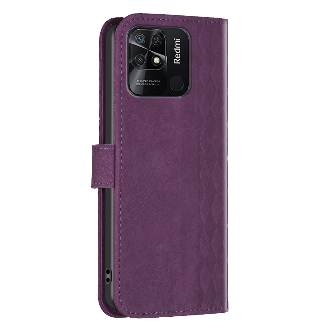 Flip Cover for Xiaomi Redmi 10C 4G Shockproof Imprinted Pattern Stand Wallet Phone Leather Case