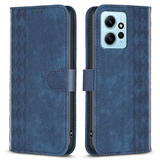 Anti-scratch Flip Cover for Xiaomi Redmi Note 12 4G Imprinted Pattern Stand Wallet Phone Leather Case