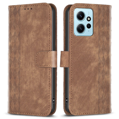 Anti-scratch Flip Cover for Xiaomi Redmi Note 12 4G Imprinted Pattern Stand Wallet Phone Leather Case