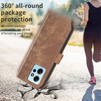 Anti-scratch Flip Cover for Xiaomi Redmi Note 12 4G Imprinted Pattern Stand Wallet Phone Leather Case