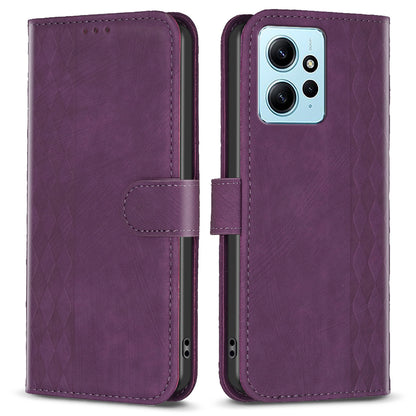 Anti-scratch Flip Cover for Xiaomi Redmi Note 12 4G Imprinted Pattern Stand Wallet Phone Leather Case