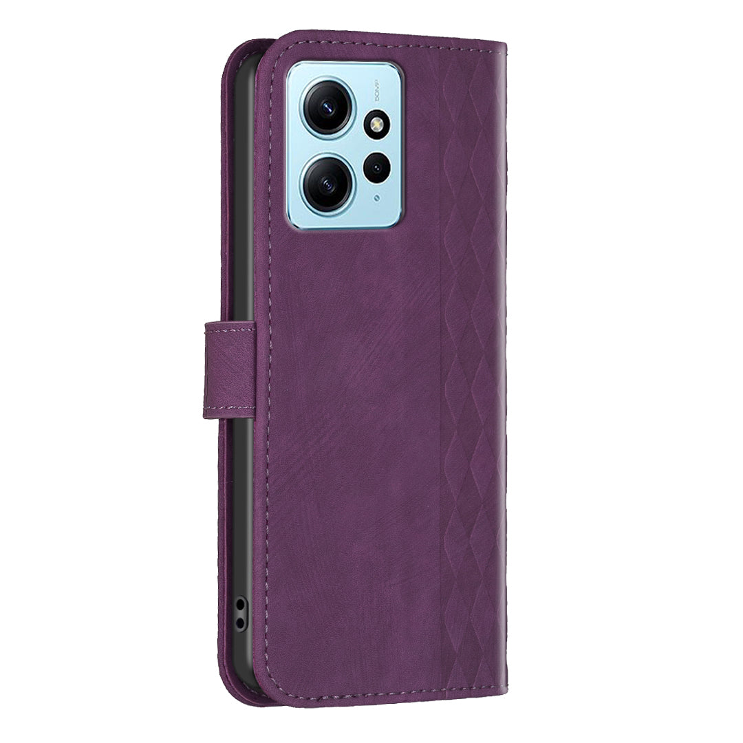 Anti-scratch Flip Cover for Xiaomi Redmi Note 12 4G Imprinted Pattern Stand Wallet Phone Leather Case