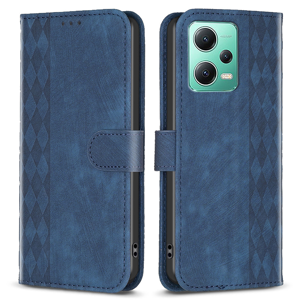 For Xiaomi Redmi Note 12 5G (China) / (Global) / (India) / Poco X5 5G Imprinted Pattern Stand Wallet Phone Leather Case