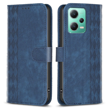 For Xiaomi Redmi Note 12 5G (China) / (Global) / (India) / Poco X5 5G Imprinted Pattern Stand Wallet Phone Leather Case