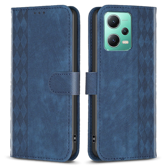 For Xiaomi Redmi Note 12 5G (China) / (Global) / (India) / Poco X5 5G Imprinted Pattern Stand Wallet Phone Leather Case