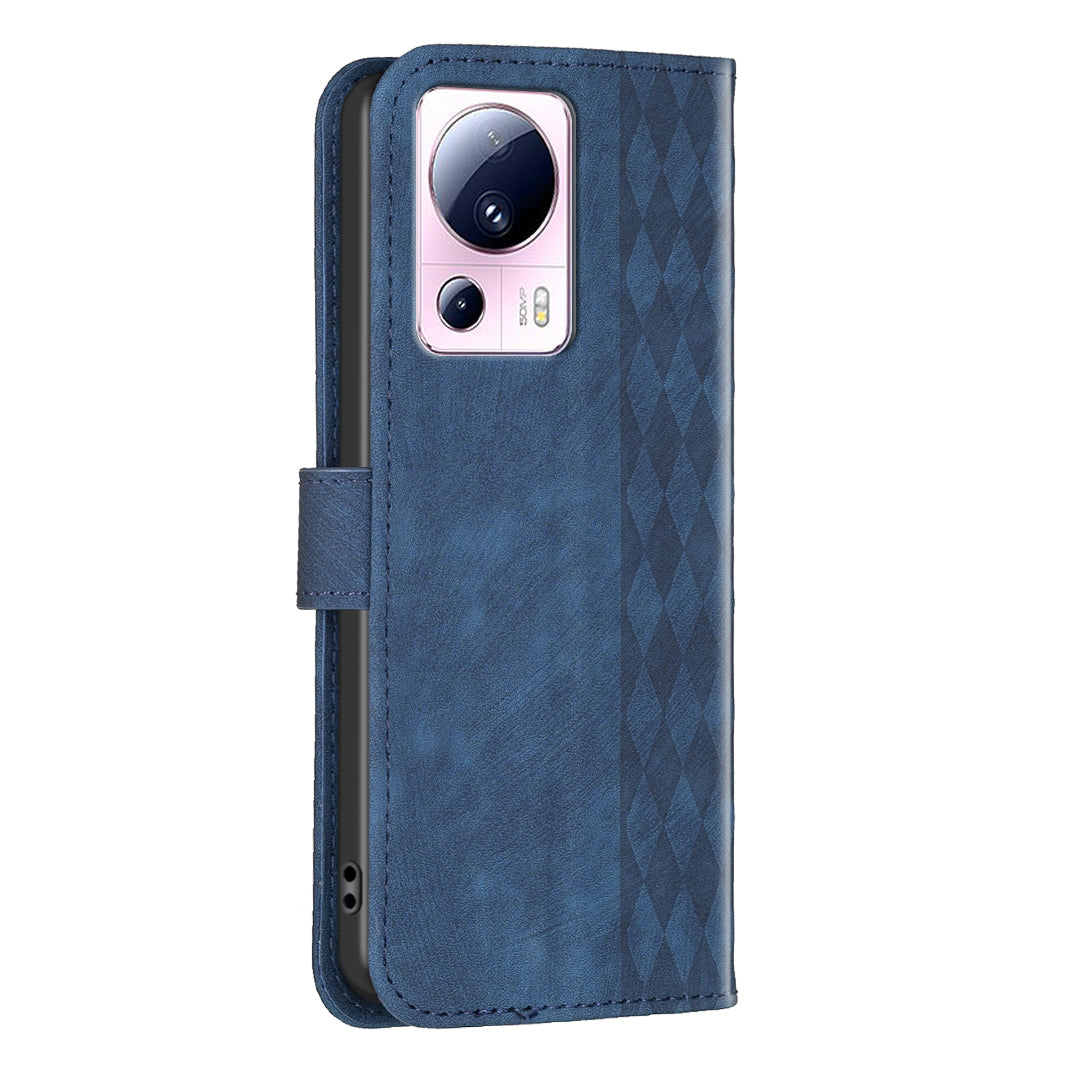Flip Cover for Xiaomi 13 Lite / Civi 2 5G Imprinted Pattern PU Leather Drop Resistant Wallet Phone Case