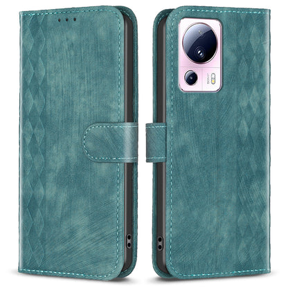 Flip Cover for Xiaomi 13 Lite / Civi 2 5G Imprinted Pattern PU Leather Drop Resistant Wallet Phone Case