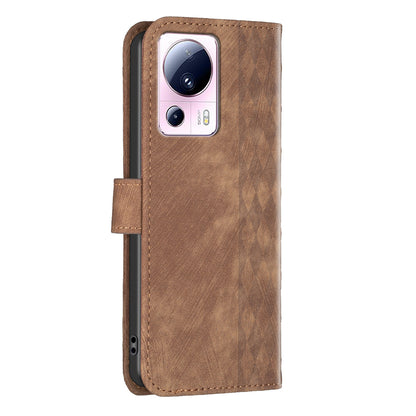 Flip Cover for Xiaomi 13 Lite / Civi 2 5G Imprinted Pattern PU Leather Drop Resistant Wallet Phone Case