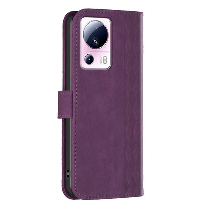 Flip Cover for Xiaomi 13 Lite / Civi 2 5G Imprinted Pattern PU Leather Drop Resistant Wallet Phone Case