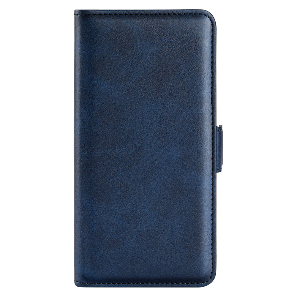For Xiaomi Redmi Note 12 Turbo / Poco F5 5G Wallet Flip Phone Cover Calf Texture PU Leather Stand Folio Case