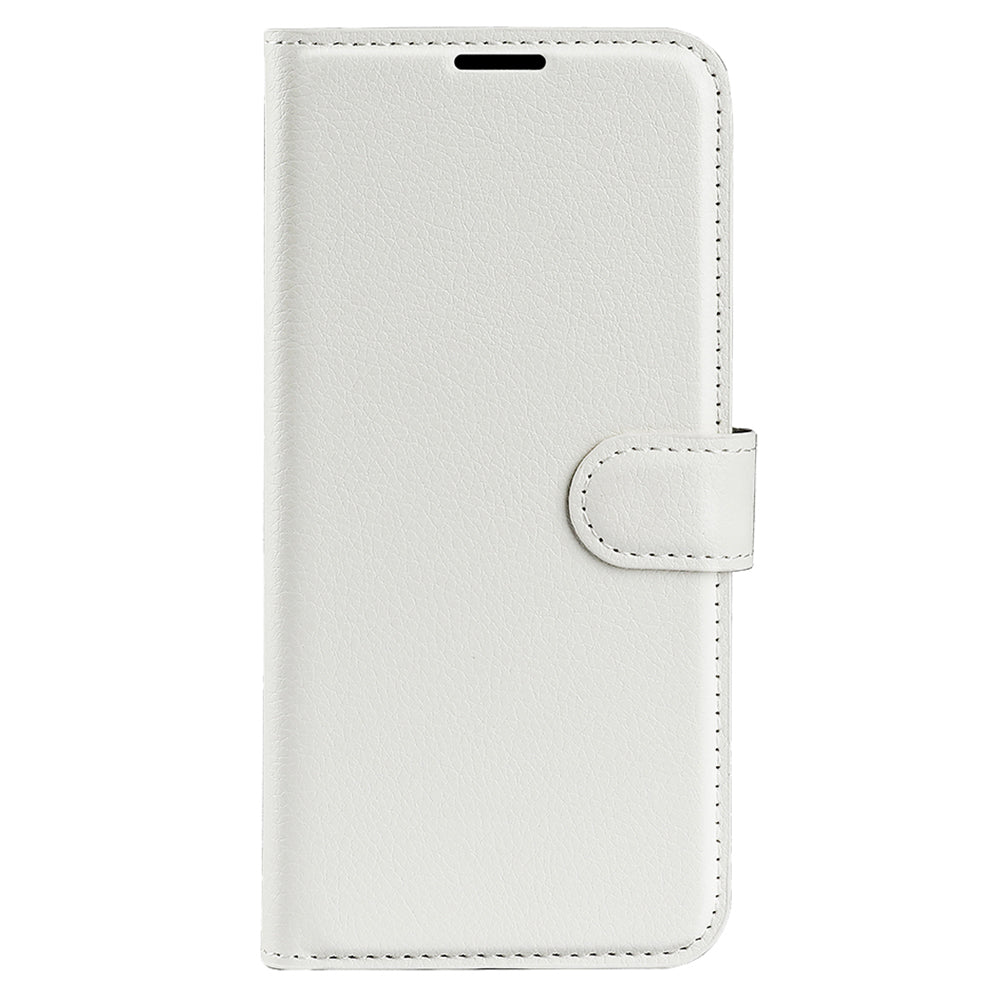Stand Case for Xiaomi Redmi Note 12 Turbo / Poco F5 5G PU Leather Litchi Texture Wallet Phone Cover