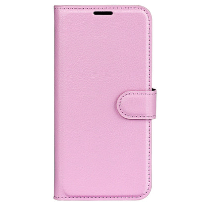 Stand Case for Xiaomi Redmi Note 12 Turbo / Poco F5 5G PU Leather Litchi Texture Wallet Phone Cover