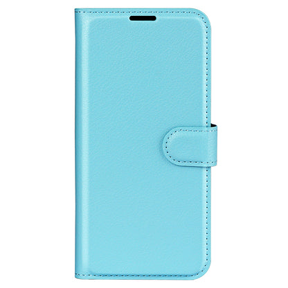Stand Case for Xiaomi Redmi Note 12 Turbo / Poco F5 5G PU Leather Litchi Texture Wallet Phone Cover