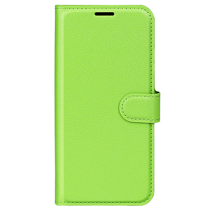 Stand Case for Xiaomi Redmi Note 12 Turbo / Poco F5 5G PU Leather Litchi Texture Wallet Phone Cover