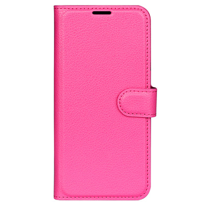 Stand Case for Xiaomi Redmi Note 12 Turbo / Poco F5 5G PU Leather Litchi Texture Wallet Phone Cover