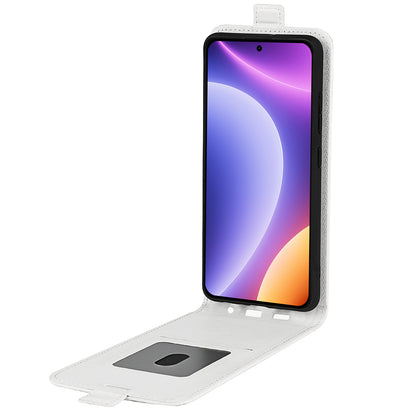 Phone Case for Xiaomi Redmi Note 12 Turbo / Poco F5 5G Vertical Flip PU Leather Phone Cover with Card Slots